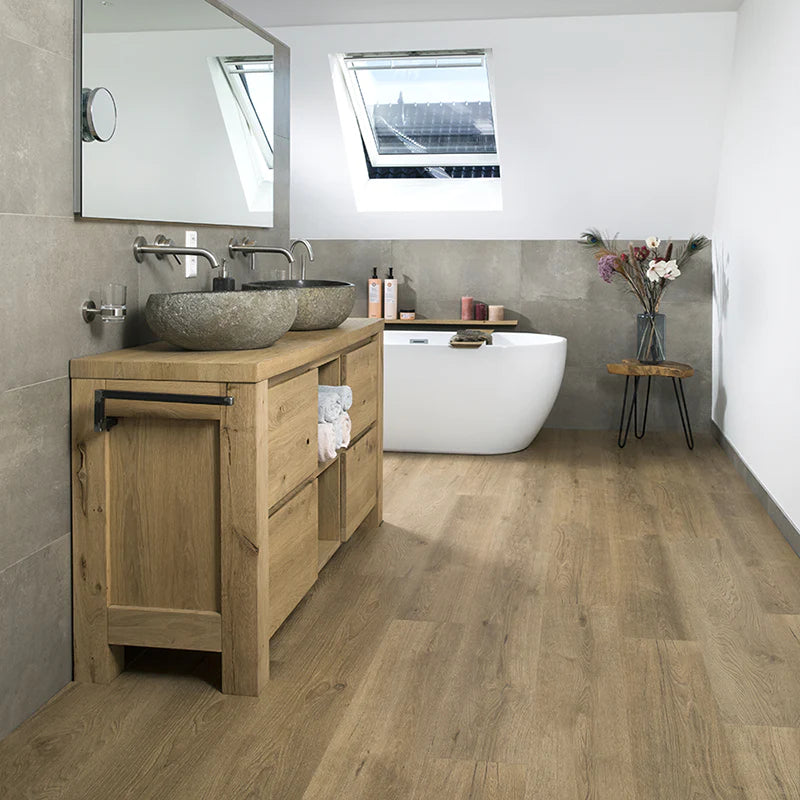 Ambitieus Riante Plank Gemberkoek | Douwes Dekker | Click PVC Rigid per m2