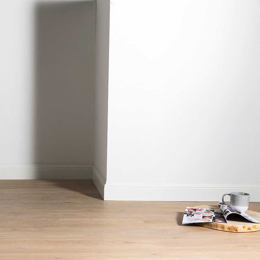 Romantische plint incl. montage per meter
