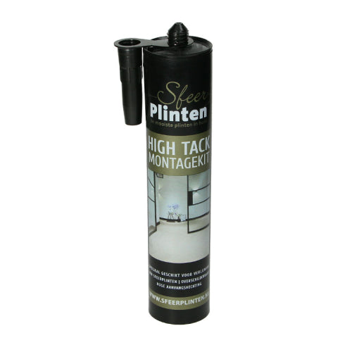 Supersterke high tack plinten montagekit - wit 290 ml