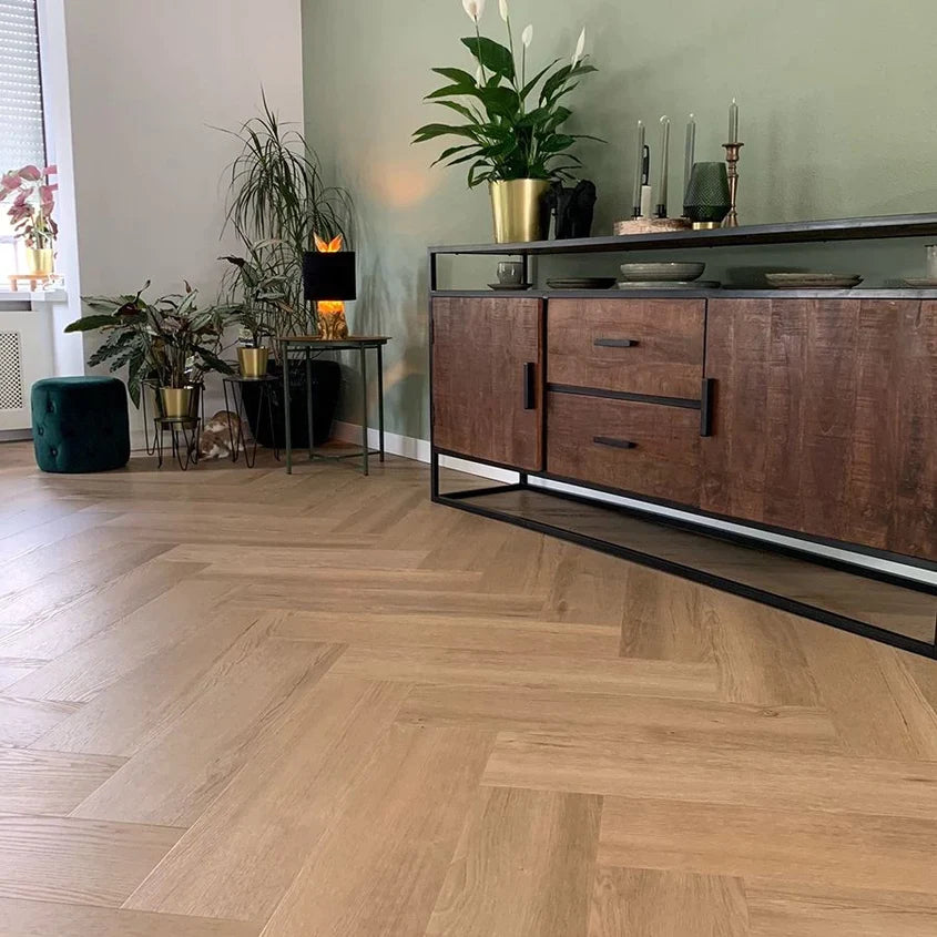 Ambitieus Brede Visgraat Boterkoek | Douwes Dekker | Click PVC Rigid per m2