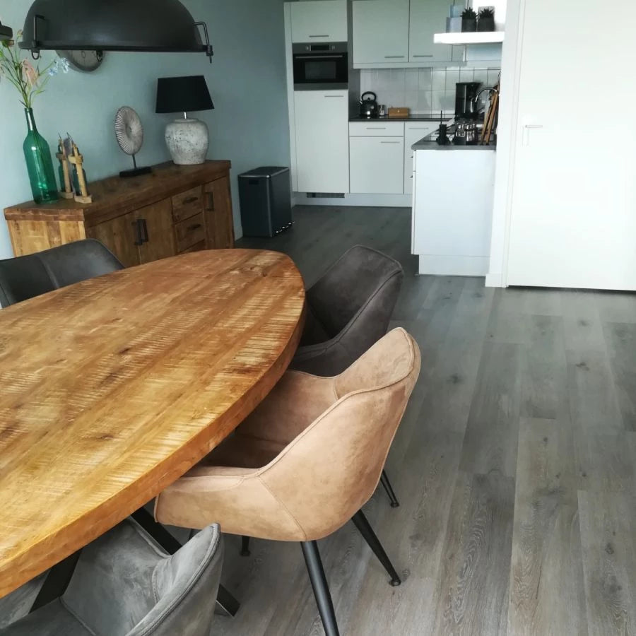 Ambitieus Riante plank Nougat | Douwes Dekker | Click PVC Rigid per m2