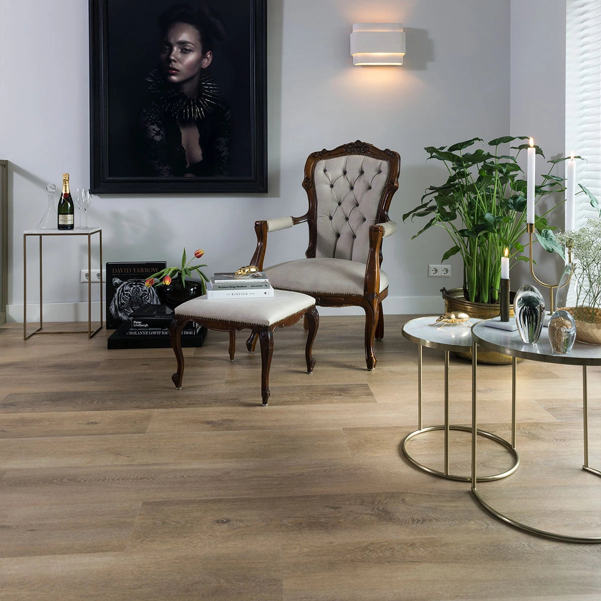 Ambitieus Riante Plank Zoethout | Douwes Dekker | Click PVC Rigid per m2
