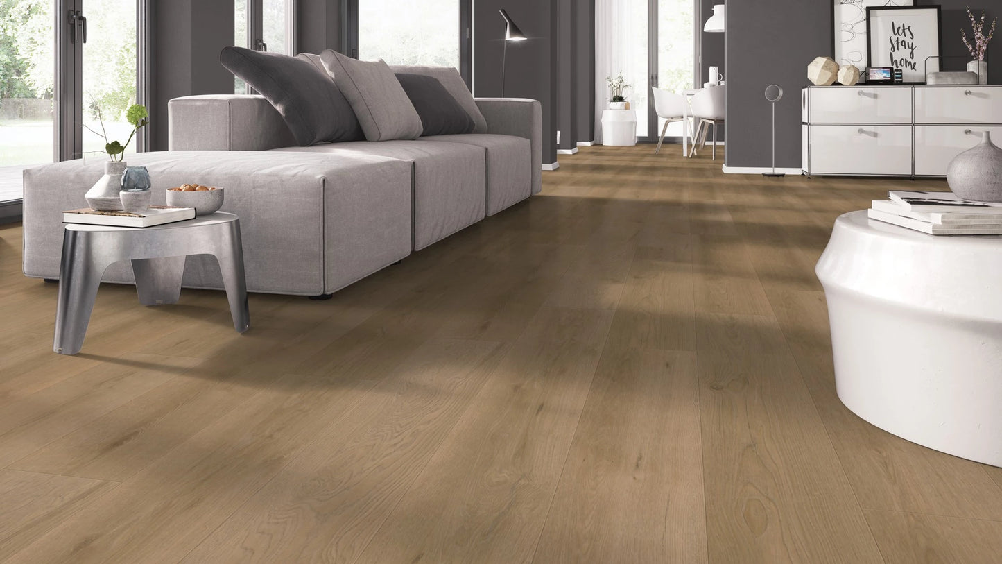 Ambitieus Riante Plank Gemberkoek | Douwes Dekker | Click PVC Rigid per m2