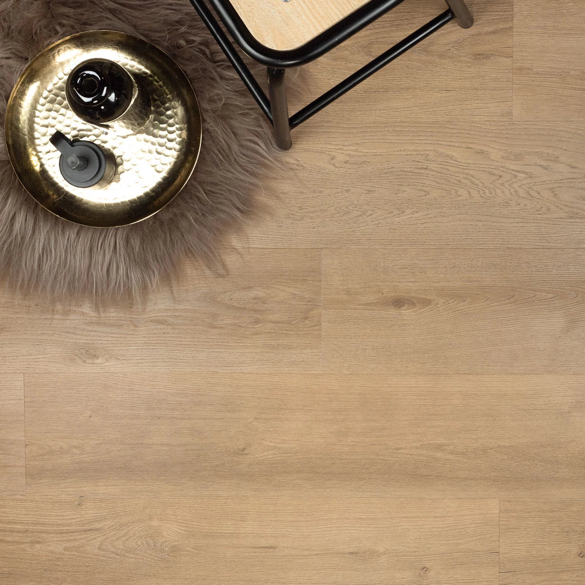 Ambitieus Riante Plank Gemberkoek | Douwes Dekker | Click PVC Rigid per m2