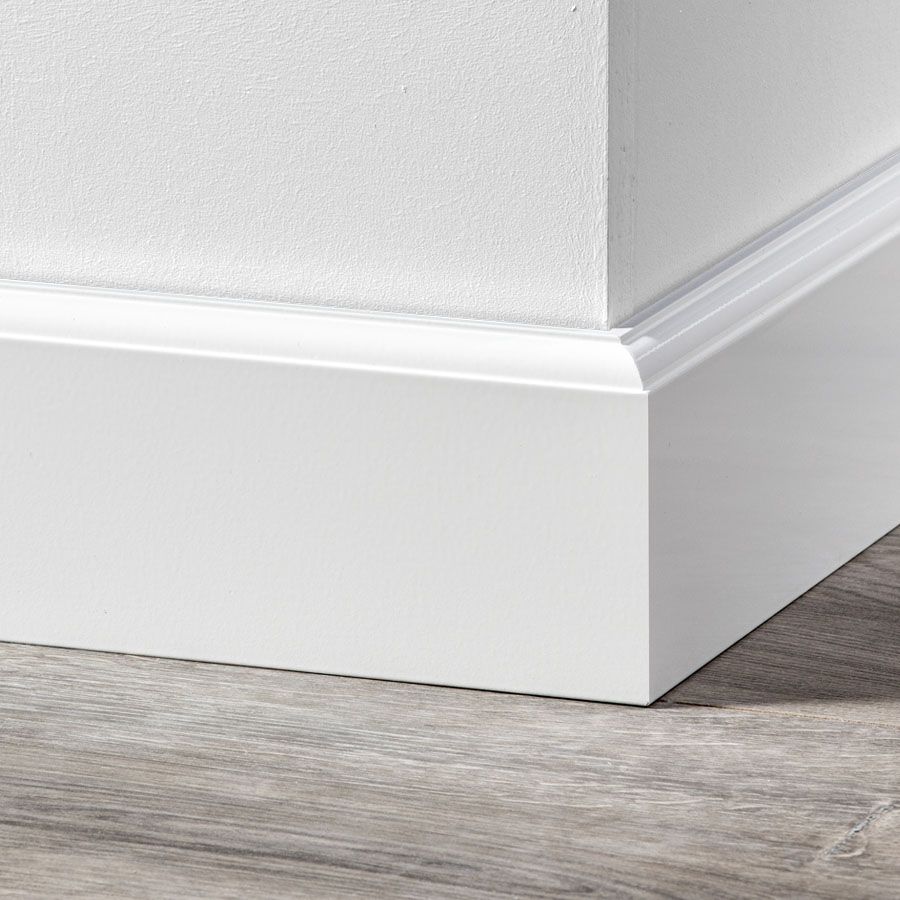 Eigentijdse plint incl. montage per meter