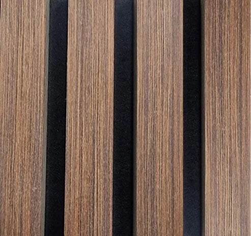GEROOKT Eiken akoestische wand panelen 60x280 cm
