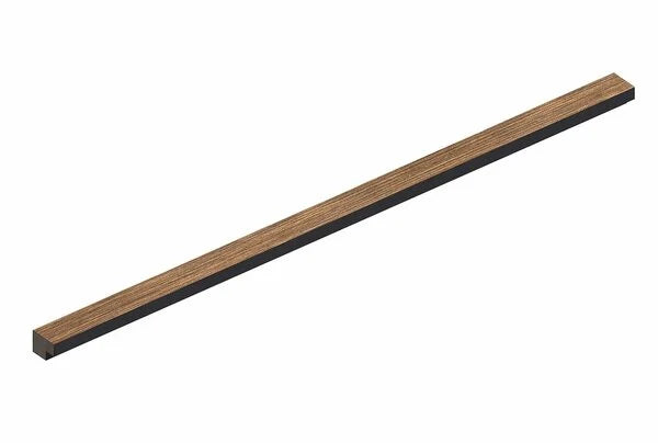 GEROOKT Eiken akoestische wand panelen 60x280 cm